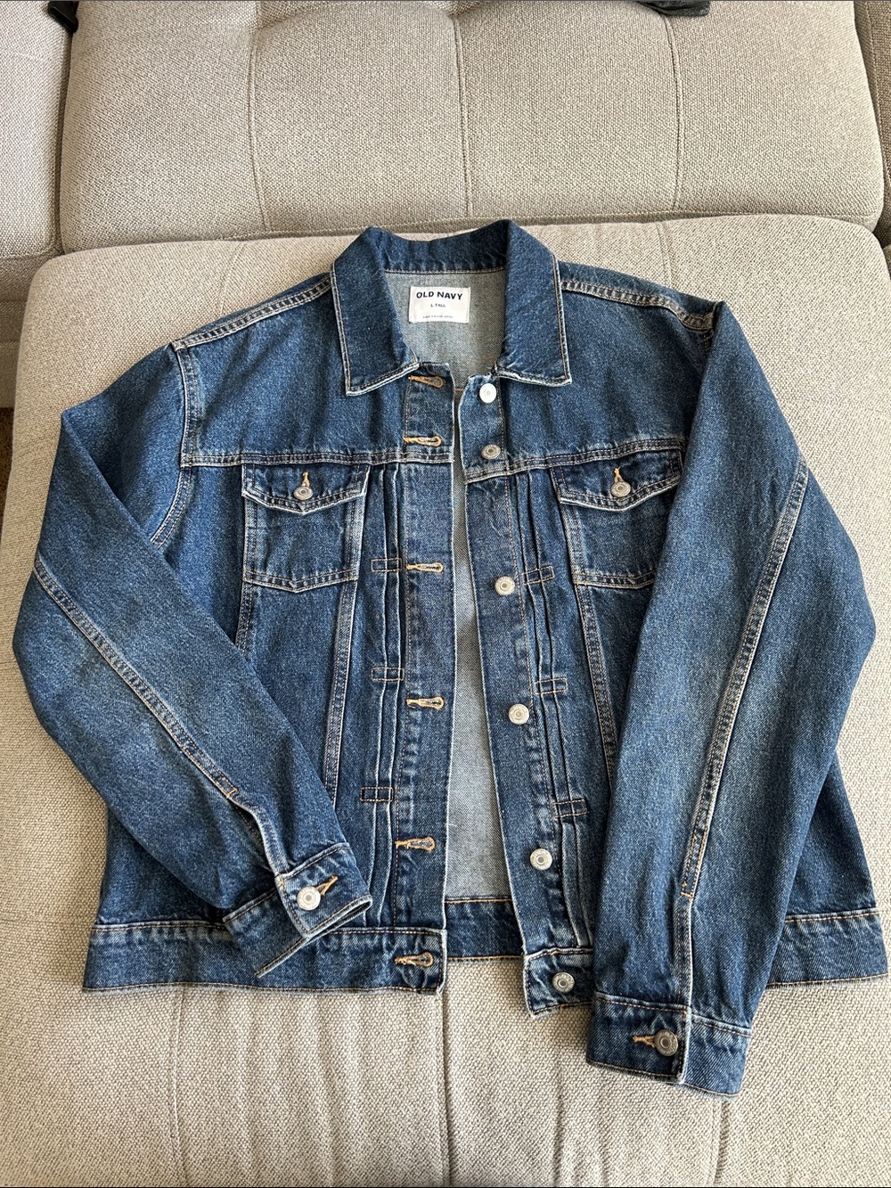 Old Navy Blue Denim Trucker Jacket